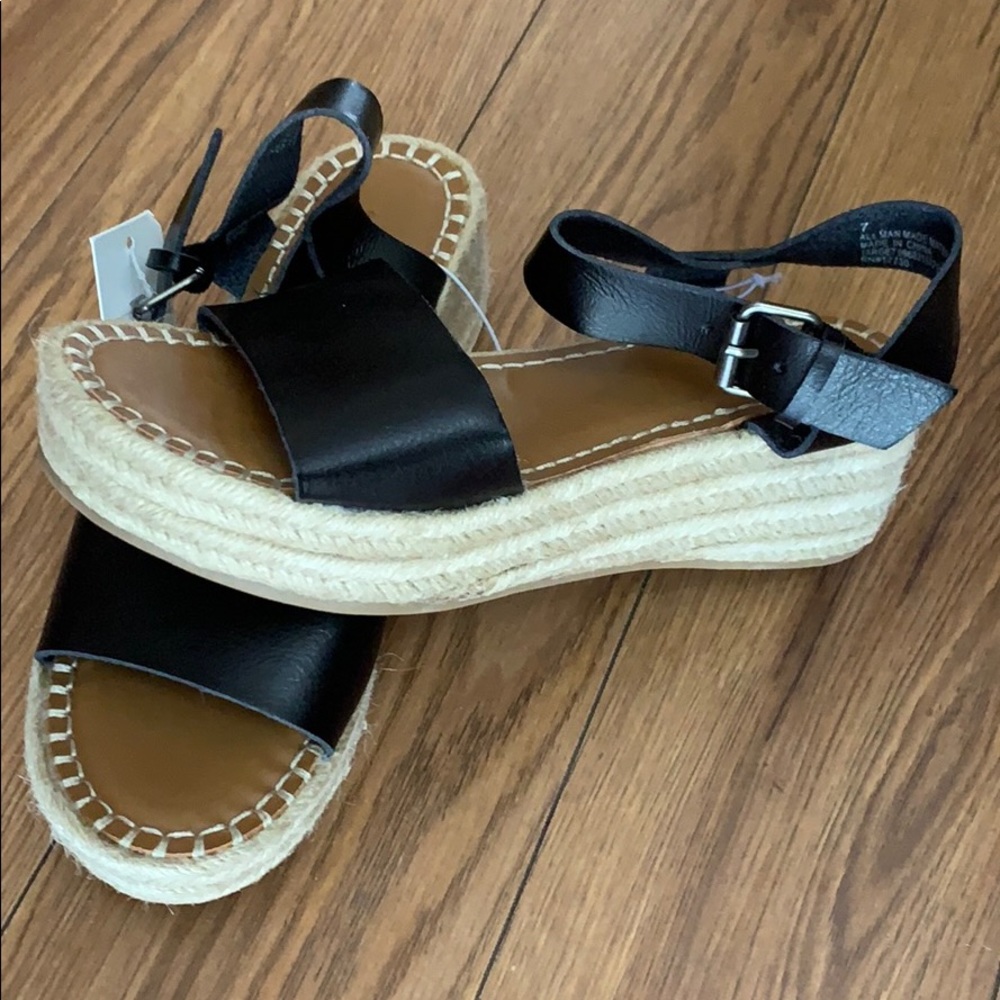 Universal Thread Rae Espadrille Platform Black - Picture 6 of 6